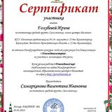Образец Сертификата "Новогодние истории"
